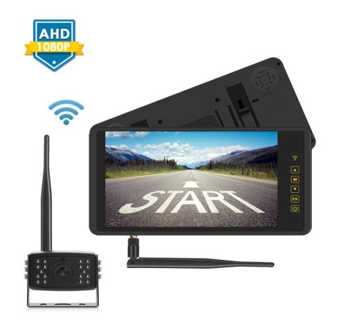 SET bezdrôtový digitálny kamerový systém s monitorom 9" AHD na zrkadlo