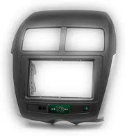 2DIN redukcia pre Peugeot 4008, Citroen, Mitsubishi (4)