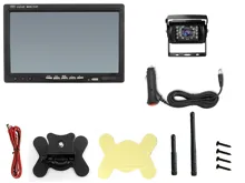 Bezdrôtový digitálny parkovací a cúvací set s jednou kamerou a monitorom 7", 12-24V (4)