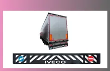 zástera zadná--2400x350-IVECO- čierna - biele písmo