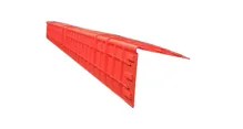 roh ochranný-plastový-120cm / 18/18cm - oranžový