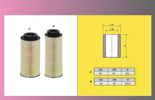 filter naftový SCANIA 124 -EURO 5,6--BOSCH