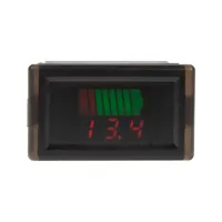 Digitálny voltmeter s ukazovateľom stavu batérie 6/12/24V Digitálny voltmeter s ukazovateľom stavu batérie 6/12/24V