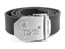 Opasok CXS NAVAH, čierny, 4 cm, 150cm, textilný, spona s logom CXS