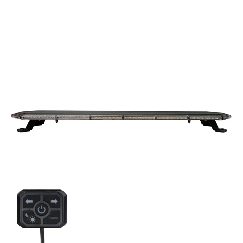 SLIM LED rampa 1070mm, oranžová, 12-24V, 36 +144LED, ECE R65