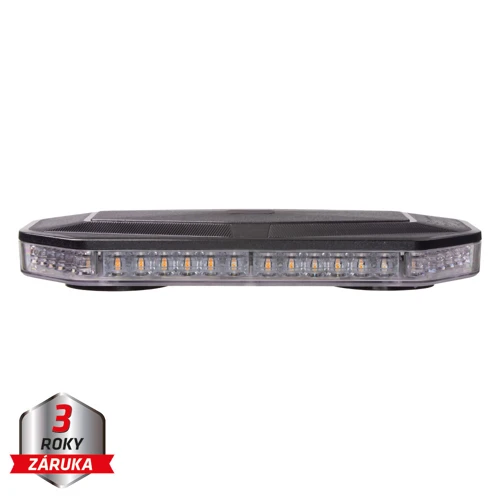Mini LED rampa, oranžová, 12-24V, 293mm, ECE R65, magnet