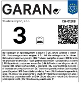 PROFI výstražné LED svetlo vonkajšie, červeno-modré, 12-24V, ECE R10 (2)