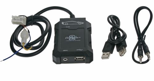 Connects2 - ovládanie USB zariadenia OEM rádiom Nissan/AUX vstup