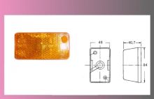 svetlo pozičná oranž.12/24V