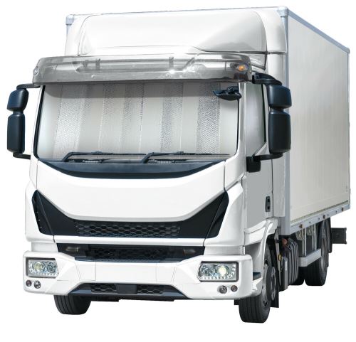 Slnečná clona reflexná pevná truck XL 180x90cm
