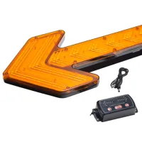 LED prídavné svetlá smerové 12-24V, diaľkové ovládanie (2)