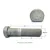 skrutka kolesa MB ACTROS M22x1, 5x90x54mm ZN