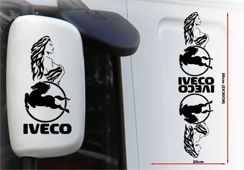Samolepka na zrkadlo IVECO - MST1002