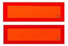 Samolepka reflexná do hmly, prípoj 2ks