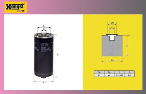 filter olejový RENAULT-BUS