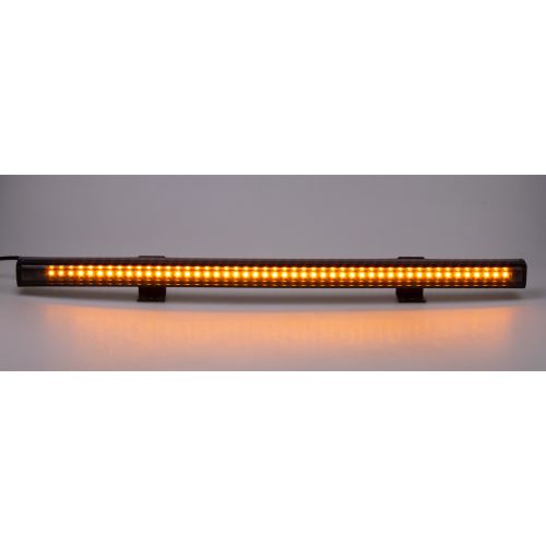 Gumové výstražné LED svetlo vonkajšie, oranžové, 12/24V, 440mm