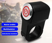 Spínač svetiel/predátorov/zvukových systémov na motocykel (2)