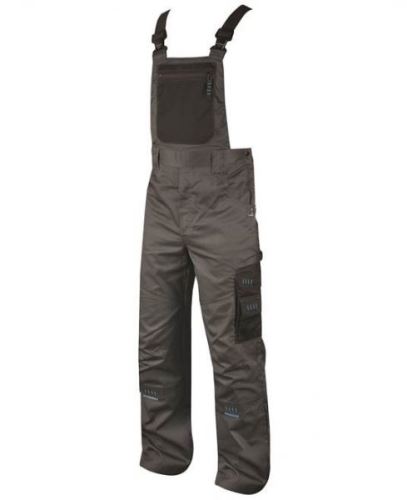 Nohavice s trakmi 4TECH - farba šedo-čierna dámske, veľkosť 46