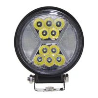 LED svetlo okrúhle s pozičným svetlom, 24x1W, ø115x140mm, ECE R10 LED svetlo okrúhle s pozičným svetlom, 24x1W, ø115x140mm, ECE R10
