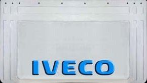 zástera kolesa IVECO 640x360-pár - biela - modré písmo
