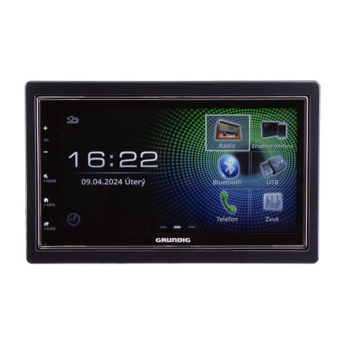 GRUNDIG 2DIN DAB+ / FM autorádio / 6,8" displej / USB / Bluetooth / Apple CarPlay / Android Auto