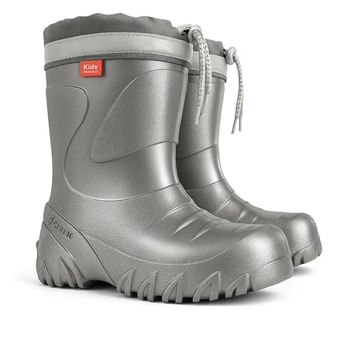 Demar detské zateplené čižmy MAMMUT S 0300 HI šedé