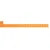 ID náramok PLAST - Light orange BVL 021 - oranžová svetlá