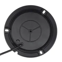 LED maják, 12-24V, 16xLED oranžový, pevná montáž, smoke, ECE R65 (6)