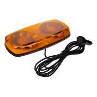 LED rampa oranžová, 20LED, magnet, 12-24V, 304mm, ECE R65 R10 (1)