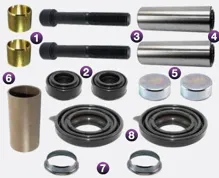 sada oprav.brzd.trm.vodiace čapy pr.35mm Duco B,C,D,LE sada oprav.brzd.trm.vodiace čapy pr.35mm Duco B,C,D,LE