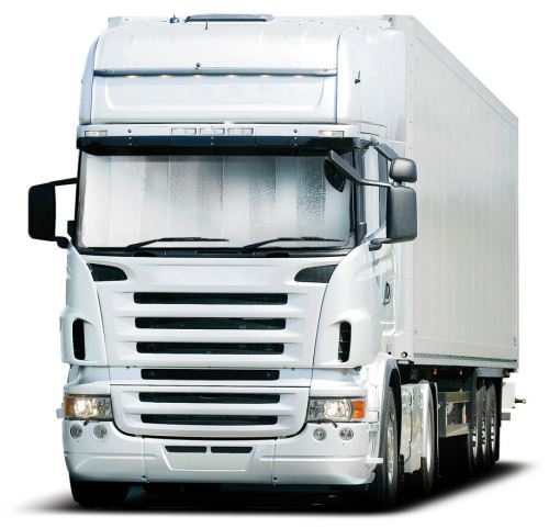 Slnečná clona reflexná pevná truck XXL 240x90cm