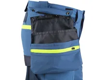 Nohavice CXS NAOS pánske, modro-modré, HV žlté doplnky (6)