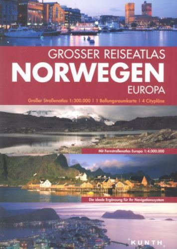 Zošitový atlas Nórsko 1 : 300 000