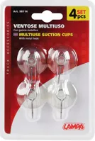 Prísavka 4ks s háčikmi