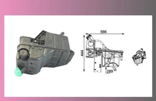 nádrž expanzná MB ACTROS-HELLA-BEHR