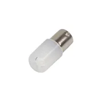LED BA15S biela, 12V, 18LED