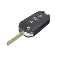 Náhr. obal kľúča pre Peugeot, 3-tlačítkový Náhr. obal kľúča pre Peugeot, 3-tlačítkový