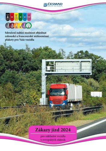 Zákazy jázd nákladných vozidiel v Európe 2024