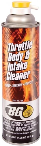 BG 406 Throttle Body & Intake Cleaner 418g