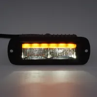 LED svetlo obdĺžnikové s oranžovým výstražným svetlom, ECE R10, R65 LED svetlo obdĺžnikové s oranžovým výstražným svetlom, ECE R10, R65