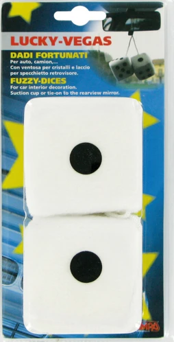 Dekoratívne kocky s prísavkou - biele