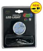 Led osvetlenie 7 farieb, 5xLED, 1m, USB/USB-C