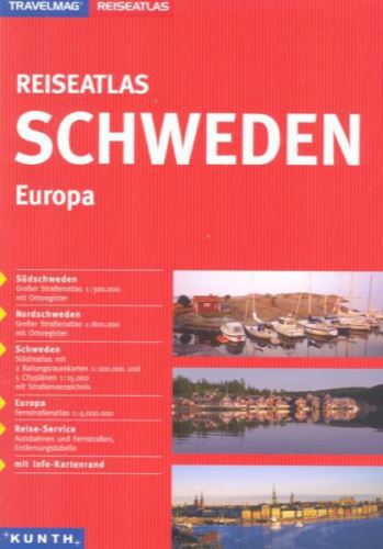 Zošitový atlas Švédsko 1 : 300 000