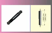 tlmič pérovania DAF 45LF zadný-SACHS