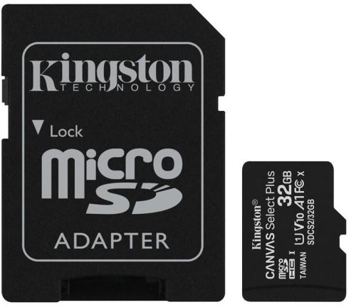 SD Micro karta 32GB s adaptérom SD2 Canvas