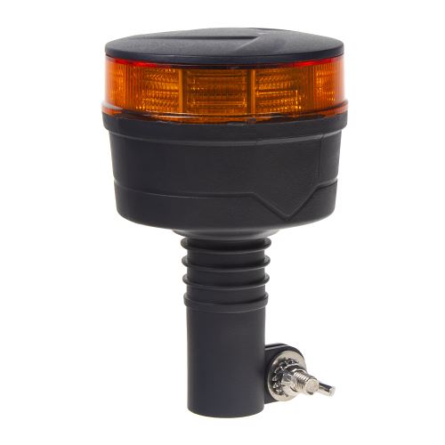 LED maják, 12-24V, 30x0,7 W oranžový na držiak, ECE R65 R10