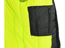 Bunda CXS KENOVA, zimná, dámska, čierno-žltá (3)