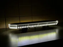 LED rampa 440mm, oranžovo biela, magnet 10-30V, ECE R65 (10)