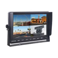 AHD monitor 10" s kvadrátorom as 4x4PIN vstupmi, DVR AHD monitor 10" s kvadrátorom as 4x4PIN vstupmi, DVR