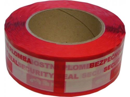 Bezpečnostná lepiaca páska KTL bez perforácie